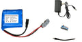 Seasider 24V 4.5Ah Rechargeable Li-ion Battery Pack, Portable Bare Leads Wire Replacement Battery with 24Volt Charger
